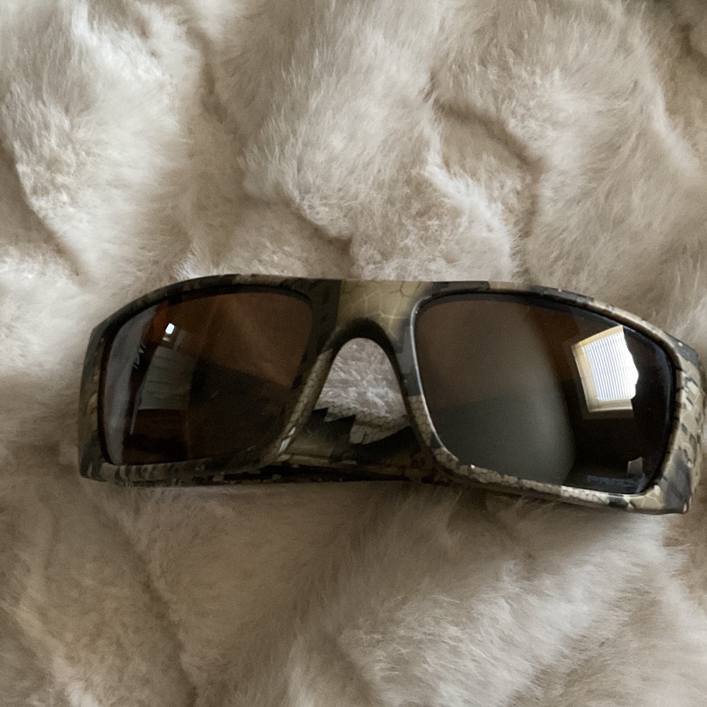 Rare Oakley Gascan Kryptek Painted Custom Polarized Glasses limited edition
